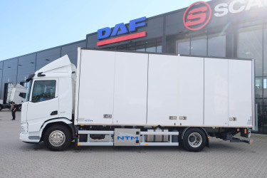 Ny DAF XD 410 4x2 NTM skåpbil för omgående leverans