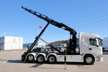 G 500 Tridem lastväxlare och kran