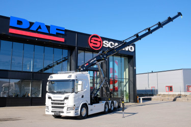 G 500 Tridem lastväxlare och kran