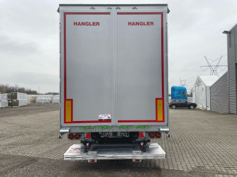 Ny Hangler Gardintrailer med bakgavellift