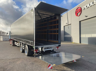 Hangler 2 axlad citytrailer med lift 30-pallars