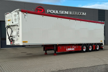 Legras 3 axlad Walking Floor Trailer med Automatpresenning