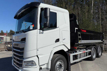 Ny DAF XF 530 6x4 Zetterbergs Dumperbil
