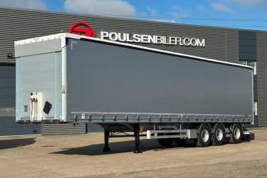 Hangler 3-axlad 45-tons gardintrailer Nordic Gardin