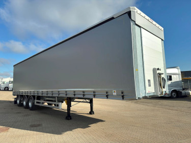 Hangler 3-axlad 45-tons gardintrailer Nordic Gardin