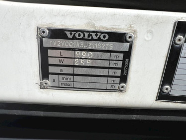 Volvo FE320 fällburskåp med kyl