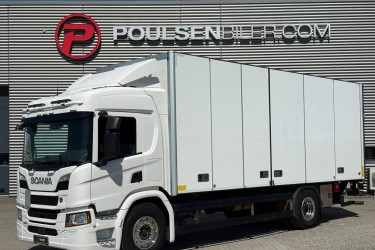 Scania P280 Närko vikdörrskåp med värme Fast skåp