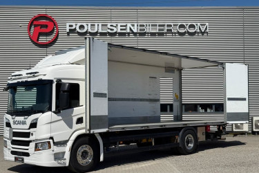 Scania P280 Närko vikdörrskåp med värme Fast skåp