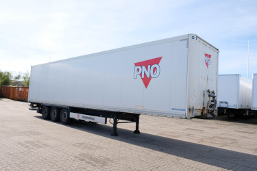 Krone 3 axlad skåptrailer med bakgavellift