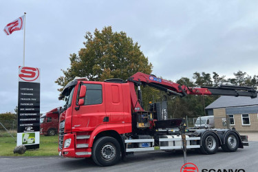 DAF CF 430 6x2*4 FAN lastväxlarkranbil