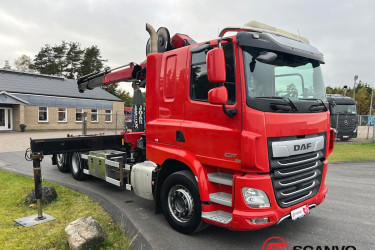 DAF CF 430 6x2*4 FAN lastväxlarkranbil