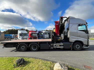 Volvo FH 420 Kran/Fast flak