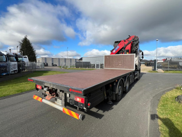 Volvo FH 420 Kran/Fast flak