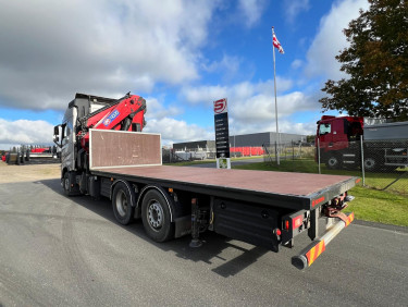 Volvo FH 420 Kran/Fast flak
