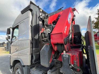 Volvo FH 420 Kran/Fast flak