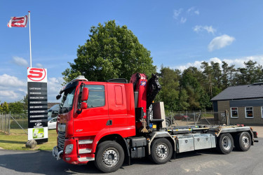 DAF CF 480 FAX 8x2*6 kranväxlarbil