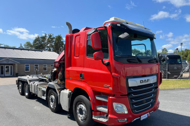 DAF CF 480 FAX 8x2*6 kranväxlarbil