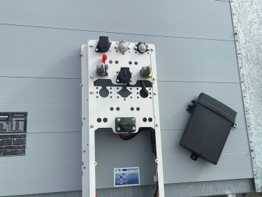 3 axlad trailer med lift