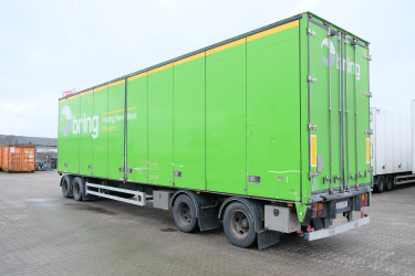 Kaupe 4 axlad skåpvagn reparationsobjekt