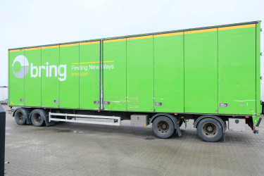 Kaupe 4 axlad skåpvagn reparationsobjekt