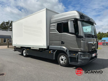 MAN TGL 8-220 4x2 BL fast skåpbil inkl. 2 st växelflak