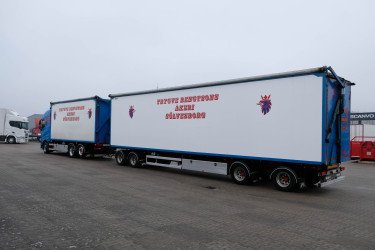 FH 540 med MT Eksjö flisbyggnation + flissläpvagn