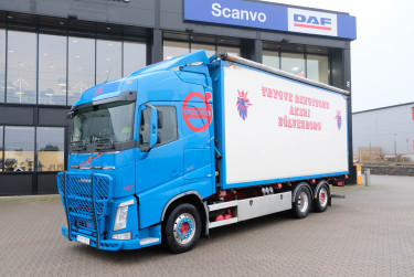 FH 540 med MT Eksjö flisbyggnation + flissläpvagn