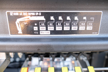 XF 530 8x4*4 Lastväxlar kranbil Tridem