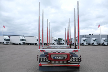 Kilafors 4 axlad timmersläp