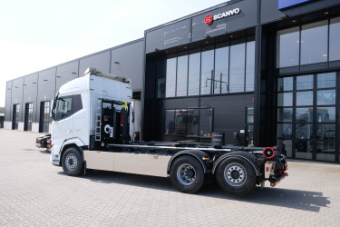 Ny XF 530 FAN Hiab Lastväxlare (under byggnation)