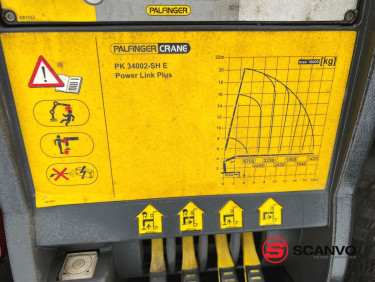 Volvo FMX 540 8x4 Palfinger Tip/kran