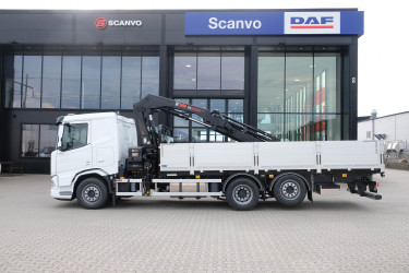 XD 410 FAN Brädgårdsbil med Hiab iX 228 E-5 kran