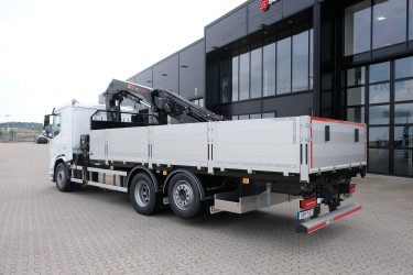 XD 410 FAN Brädgårdsbil med Hiab iX 228 E-5 kran