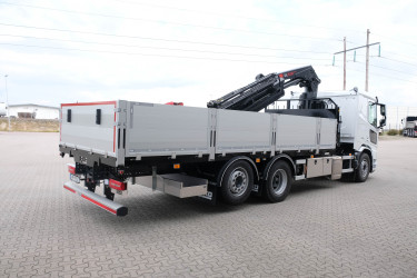 XD 410 FAN Brädgårdsbil med Hiab iX 228 E-5 kran