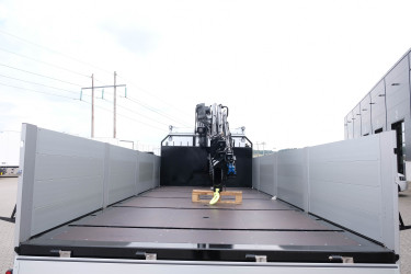 XD 410 FAN Brädgårdsbil med Hiab iX 228 E-5 kran