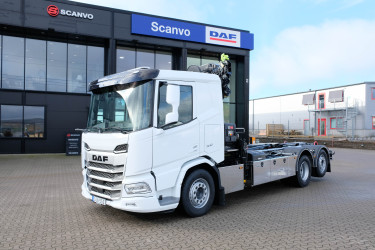 XD 450 6x2*4 kran och lastväxlare