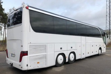Setra Husbil med kärra