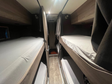 Setra Husbil med kärra