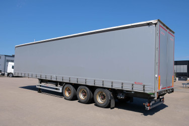 Hangler 3 axlad gardintrailer