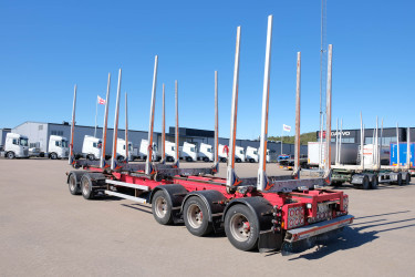 Parator 5-axlad timmervagn 