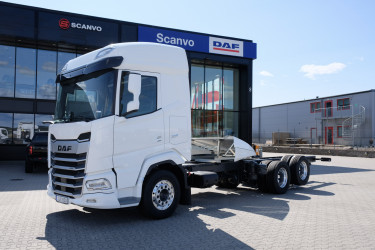 DAF XF530 FAS 6x2 chassi med motorkraftuttag - omgående leverans