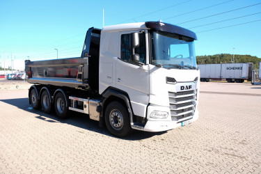 Ny DAF XF 530 Tridem Zetterbergs dumperbil – klar för jobb!