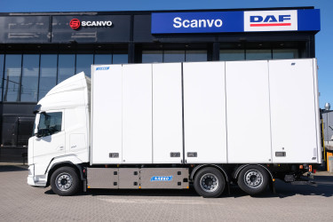 Ny DAF XF530 6x2*4 Närko skåpbil - 3 års fordonsgaranti utan milbegränsning