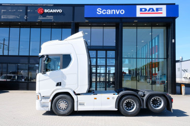 Scania R 590 6x2 2024 V8 - kraftuttag och 21 800 mil