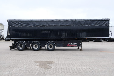 CMT 3-axlad 60 kubiks volymtrailer med tipp