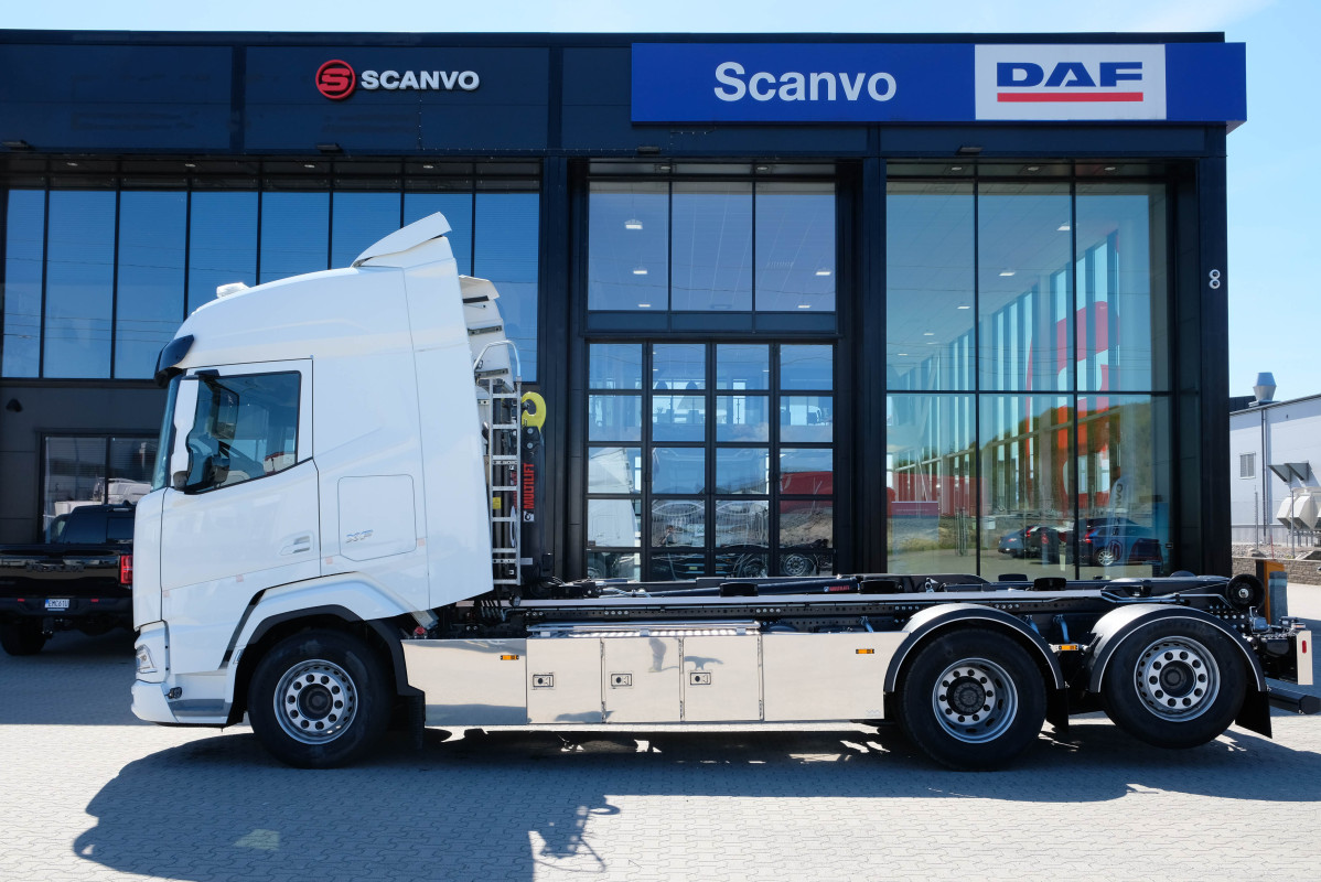 Ny DAF XF 530 FAN Hiab Lastväxlare för omg leverans Ny DAF XF 530 FAN Hiab Lastväxlare för omg leverans