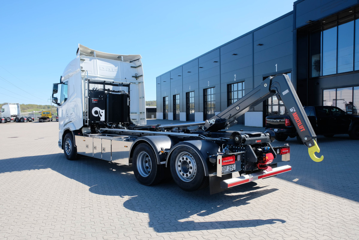 Ny DAF XF 530 FAN Hiab Lastväxlare för omg leverans Ny DAF XF 530 FAN Hiab Lastväxlare för omg leverans
